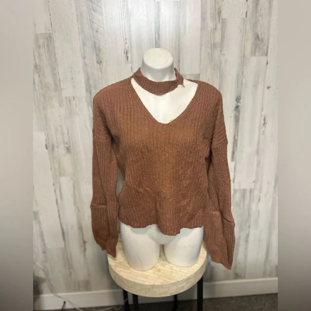 Brown sweater